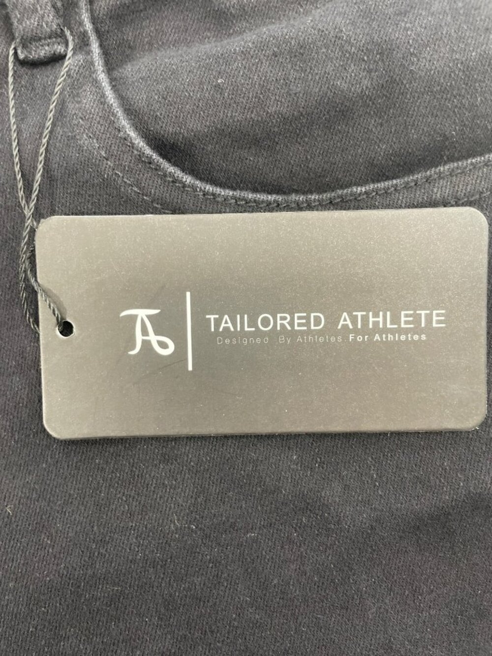 Tailored Athlete Slim-Fit Stretch Black Denim Jeans Men's Size 34Wx30L NWT - Picture 6 of 9